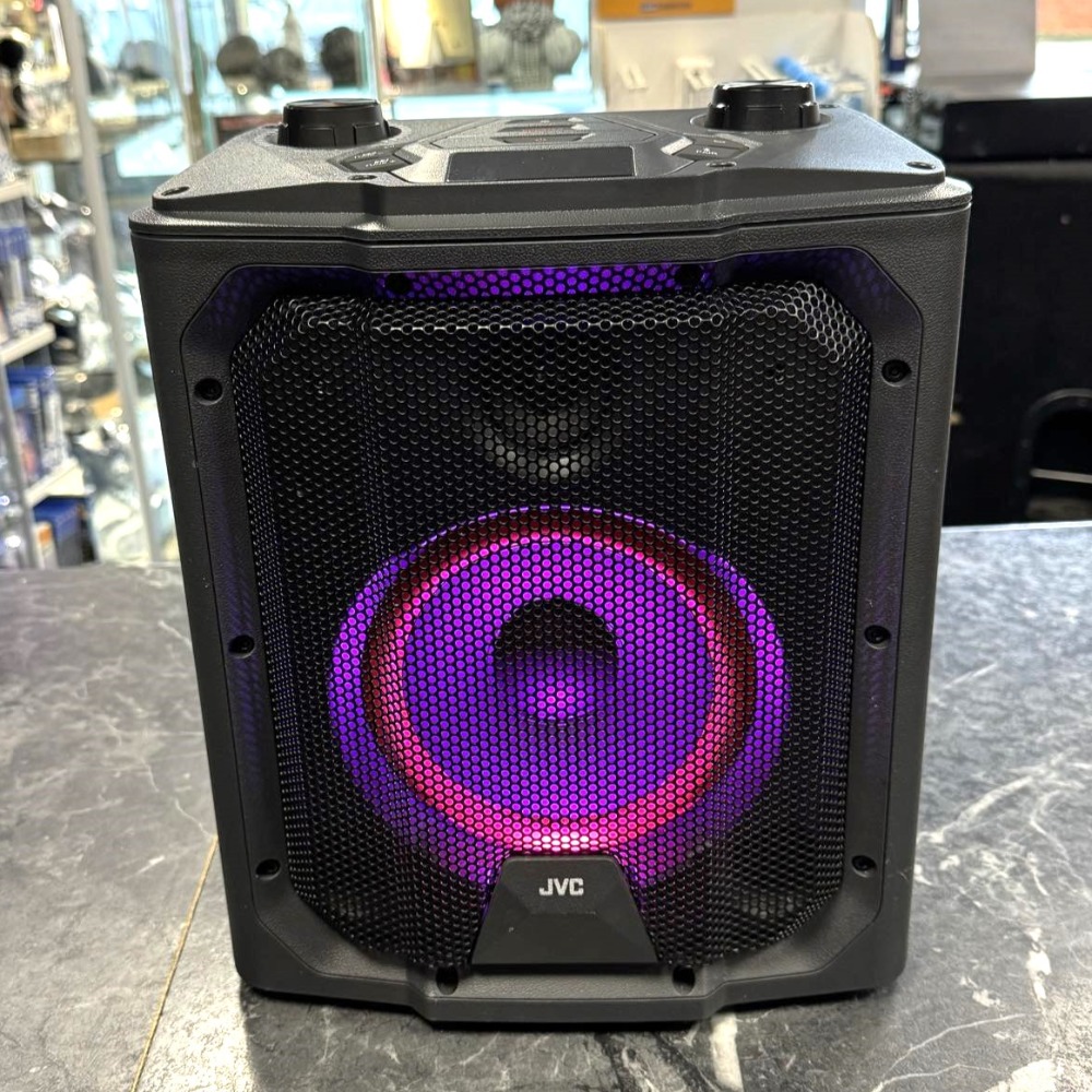 JVC MXD519PB PORTABLE BLUETOOTH WIRELESS PARTY KARAOKE BLUETOOTH USB